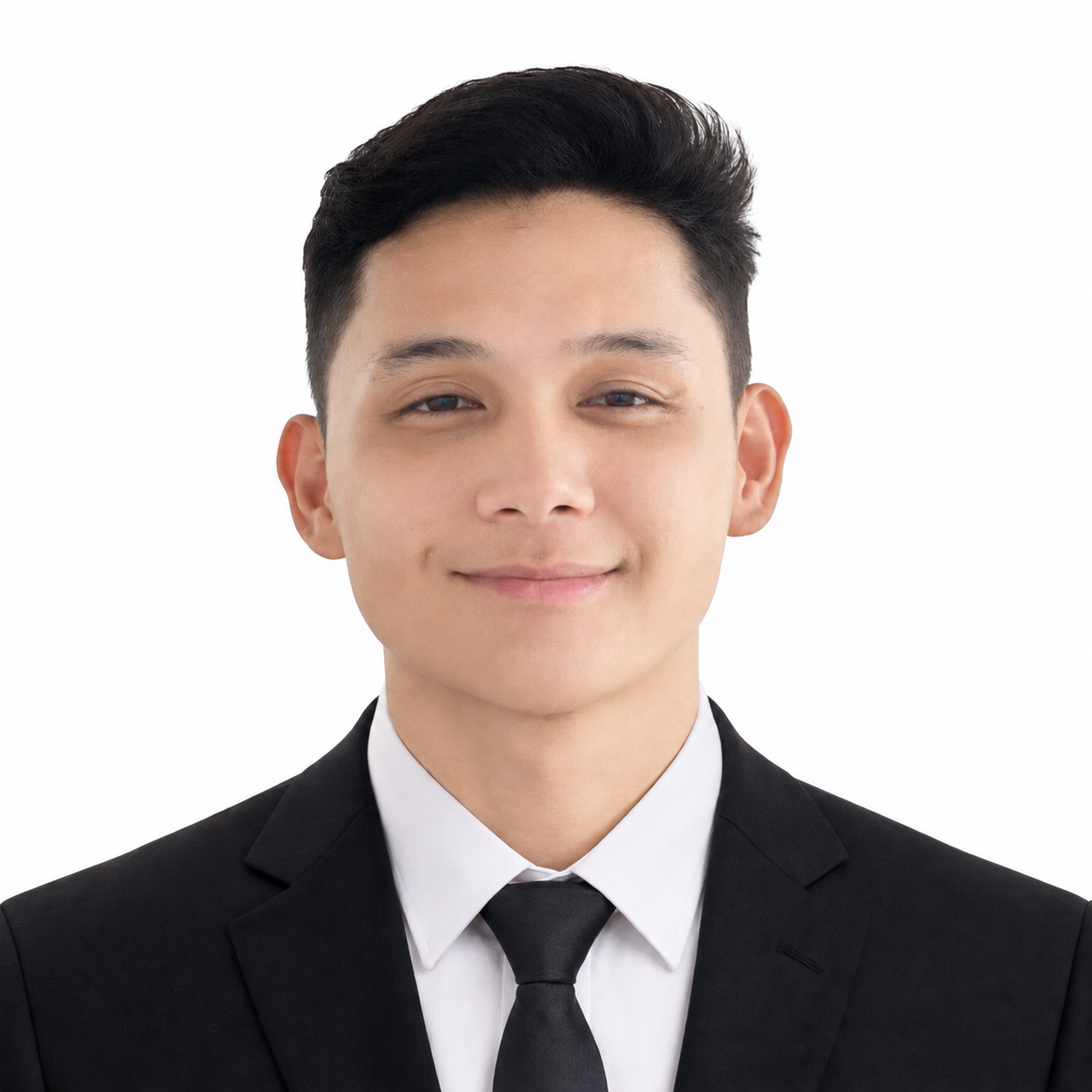 Timothy John Lansangan in professional attire